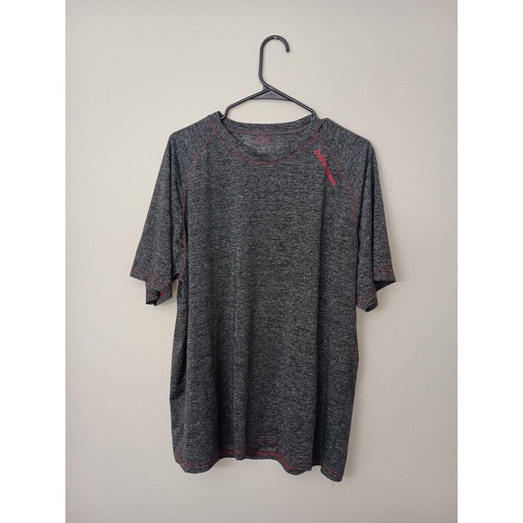 Dairy Queen Uniform Shirt Size Large Gray Red Sweet Sips Chicken Strips Blizzard - Picture 1 of 10